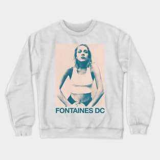 Fontaines DC • • • • Retro Indie Design Crewneck Sweatshirt